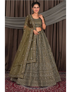 Mehendi Party Wear Chaniya Choli In Wedding - Gajiwala