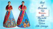 Best of Banaras: Top 10 Navratri Ethnic Wear Silk Lehenga - Gajiwala