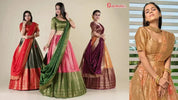 Best of Bollywood: Top 10 Designed Silk Lehenga for Girls - Gajiwala