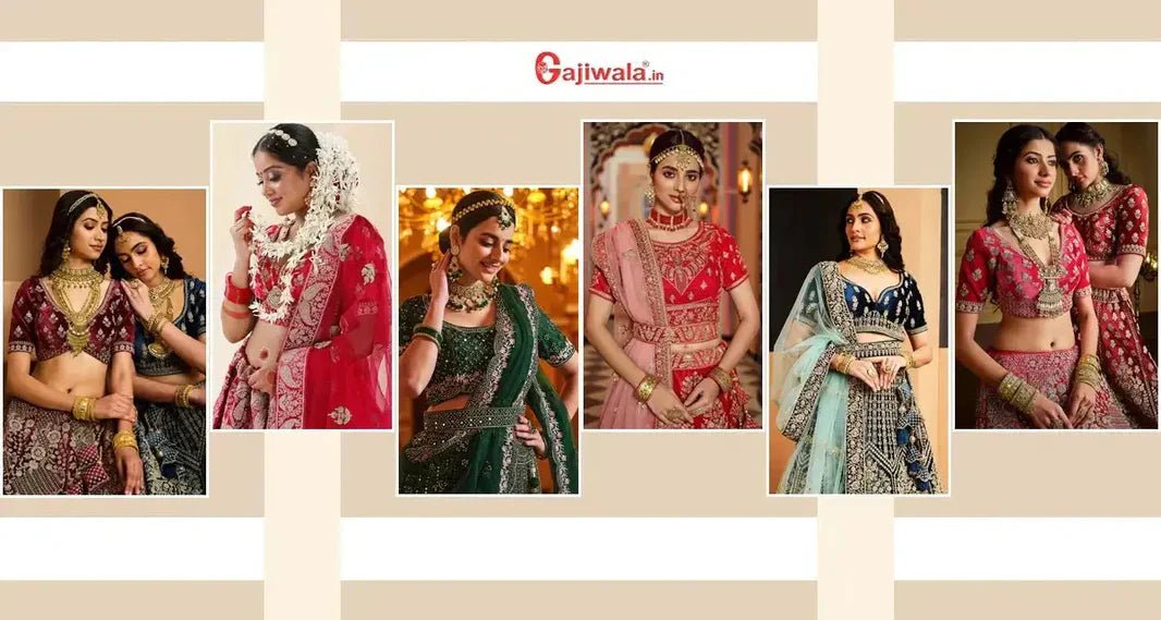 Best Wedding Look by Gajiwala Bridal Lehenga - Gajiwala
