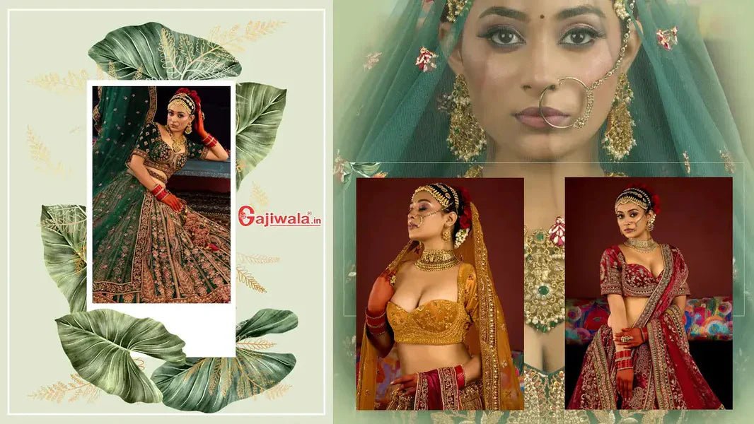 Bridal Lehenga Choli : Best Trending lehenga choli in India of 2023 - Gajiwala