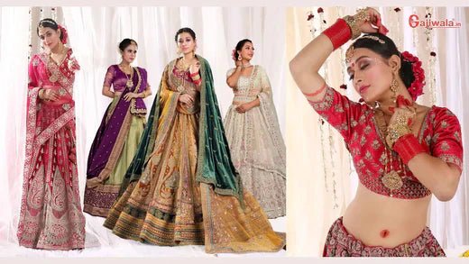 Bridal Lehenga Designs: Latest Trending Lehenga choli 2023 - Gajiwala