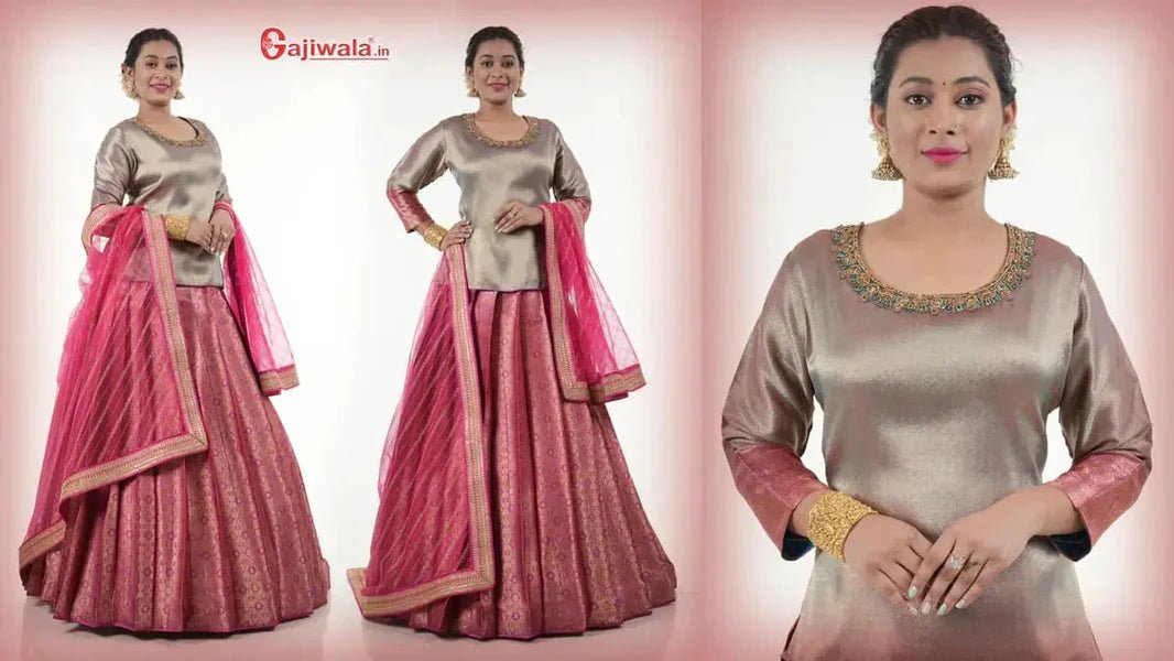 Buy Trending Banarasi lehenga choli for Girls 2023 - Gajiwala