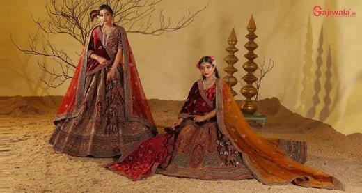 Different Lehenga Dupatta Styles in 2023 - Gajiwala