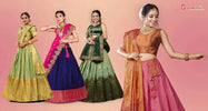 Explore The Saree And Half-Saree And Their Origin - Gajiwala