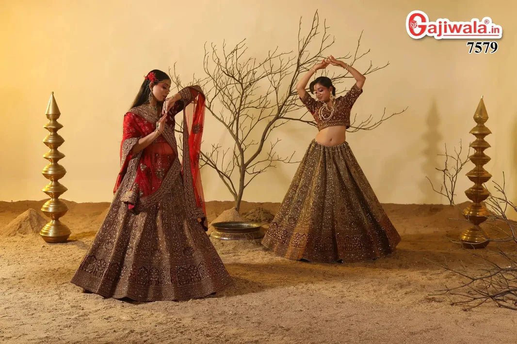 Latest Bridal Wear Lehenga Choli - Gajiwala