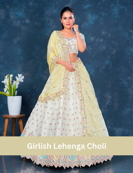 Girlish Lehenga Choli - Gajiwala