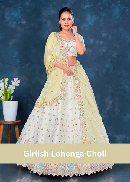 Girlish Lehenga Choli - Gajiwala