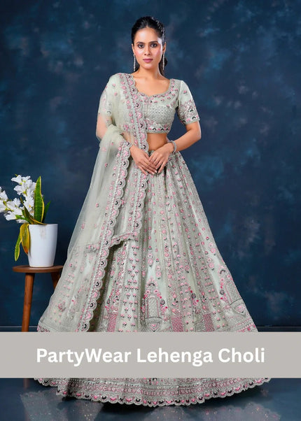 Party Wear Lehenga Choli - Gajiwala