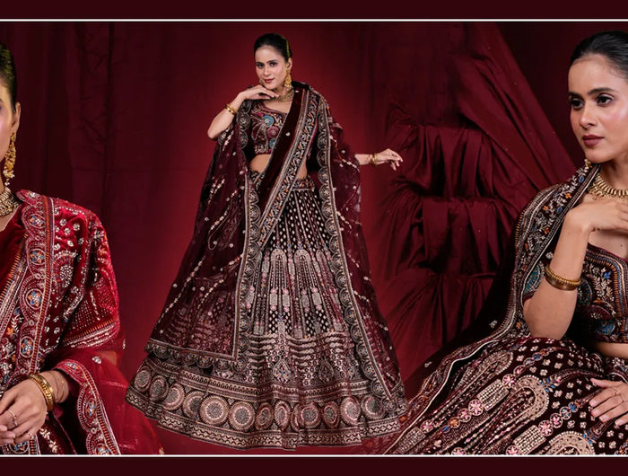 Bridal Lehenga Choli With Dupatta