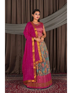 Designer Morpich Digital Floral Lehenga Choli Set for Women