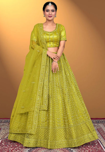 Liril Stylish Designer Embroidered Chaniya Choli For Women