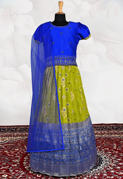 Liril Traditional Designer Lehenga Choli with Net Dupatta for Girls Wear