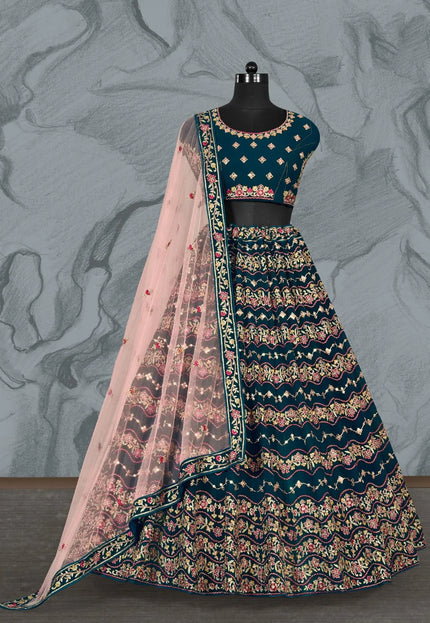 Morpich Latest Georgette Lehenga Choli Design With Dupatta