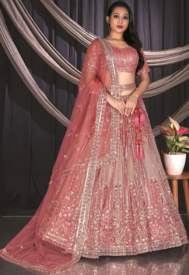 Gajari Traditional Lehenga Choli For Weddings - Gajiwala