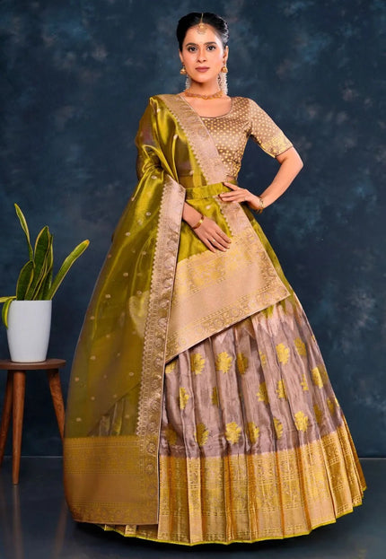 Liril Tissue Silk Designer Lehenga Choli For Women - Gajiwala