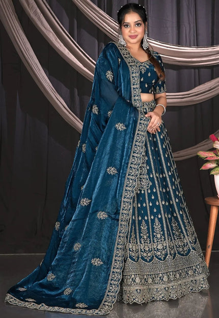 Morpich Fendy Designer Lehenga Choli For Events - Gajiwala