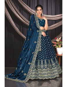 Morpich Fendy Semi Stitch Lehenga Choli For Women - Gajiwala