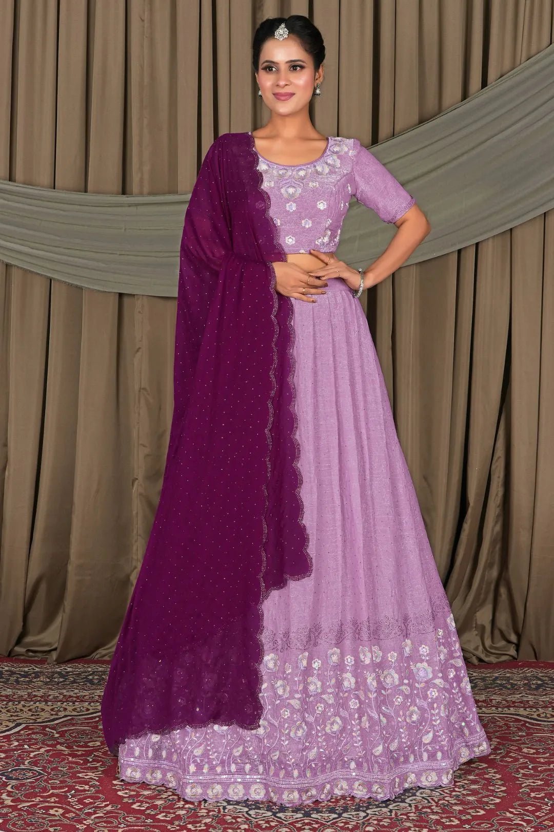 Pink Elegance Latest Fendy Lehenga Choli for Party Wear - Gajiwala