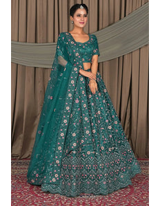 Rama Latest Party Wear Net Lehenga Choli - Gajiwala